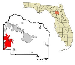 Alachua County Florida Incorporated and Unincorporated areas Newberry Highlighted